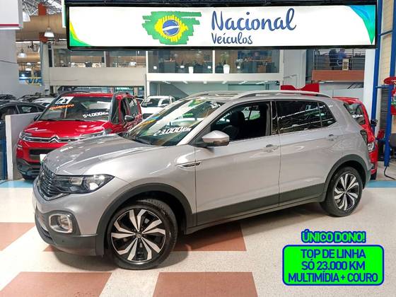 VOLKSWAGEN T-CROSS 1.4 250 TSI TOTAL FLEX HIGHLINE AUTOMÁTICO